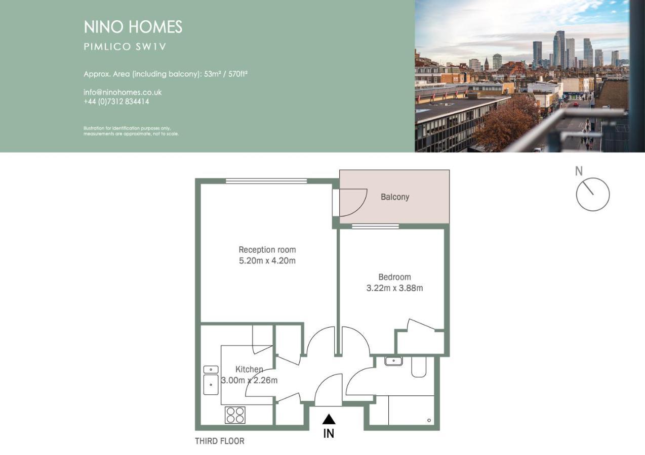 Apartmán Nino Capital - Victoria Londýn Exteriér fotografie